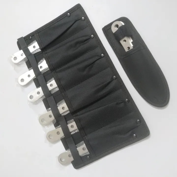 Outdoor knifefeeding set of nonedged knives, Wushu throwing knife