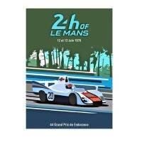 Póster De Le Mans De 24 Horas,Pintura De Coche De Carreras Vintage De Francia Impera En,Imagen,Ación Hogar,arte ผนัง Para Sala De Estar ผ้าใบพิมพ์1ชิ้นภายในกรอบไม้หรือไร้กรอบ (ขนาดภาพสามารถปรับแต่งได้)