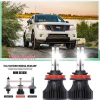 ไฟหน้ารถยนต์ LED LAI 40w 6000k สีขาว สําหรับ nissan Navara (D23) 2015-2023