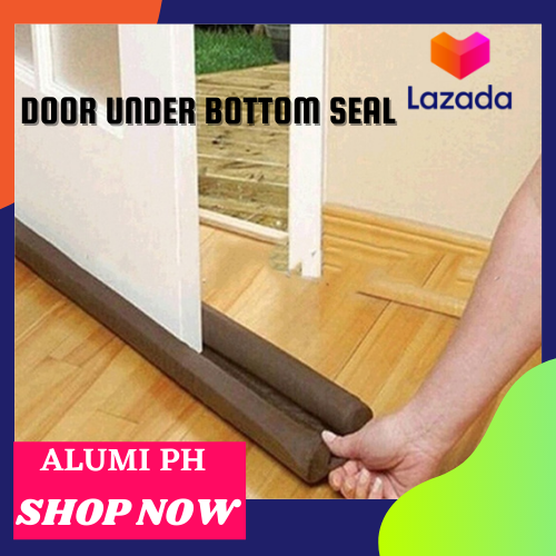 Flexible Door Bottom Sealing Strip Guard Sealer Stopper Twin Door Draft