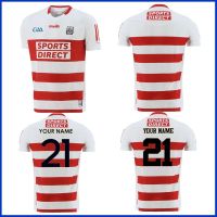 2021/22 Cork GAA เสื้อผู้รักษาประตู2021ไอร์แลนด์ CORK การฝึกอบรมเสื้อรักบี้ขนาด S--5XL