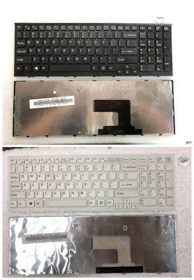 ข่าวแป้นพิมพ์แล็ปท็อปสีขาวสีดำสำหรับ PCG-71C11V PCG-71A11T ชิ้น G-71A12T PCG-71911M สามสกรู