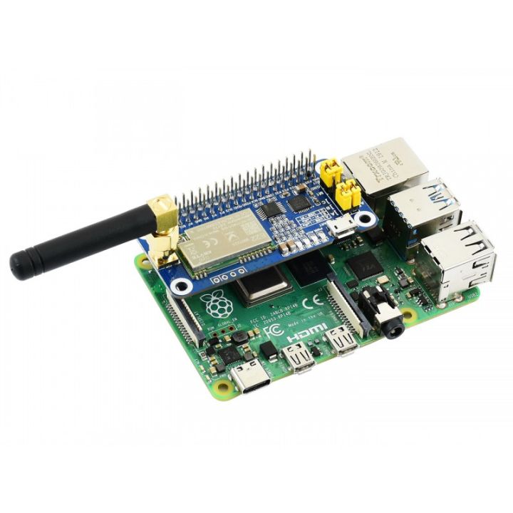 หมวก-lora-sx1262สำหรับ-raspberry-pi-spread-spectrum-modulation-915mhz-ความถี่สำหรับอเมริกาโอเชียเนียเอเชีย