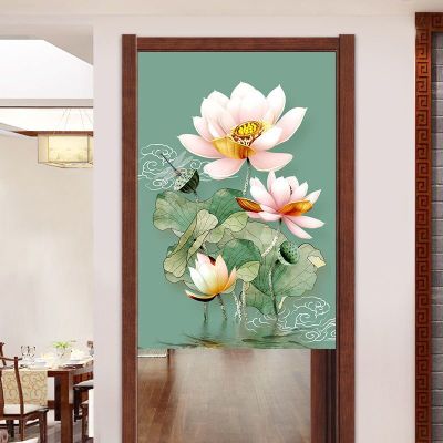 Japanese-style Bedroom divide door curtains  Kitchen Half door curtain living room Partition Curtain