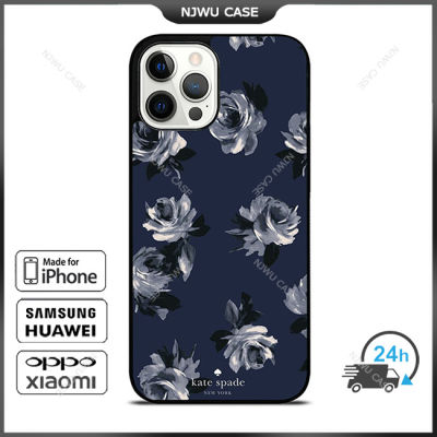 KateSpade Flower 2 Phone Case for iPhone 14 Pro Max / iPhone 13 Pro Max / iPhone 12 Pro Max / XS Max / Samsung Galaxy Note 10 Plus / S22 Ultra / S21 Plus Anti-fall Protective Case Cover