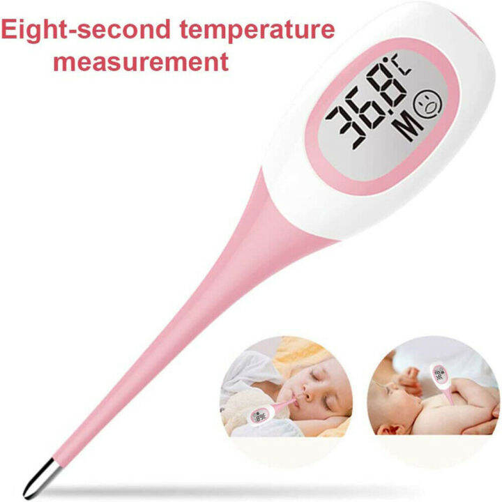 Handheld Fahrenheit Thermometer Sensitive Probe Easy to Carry Device