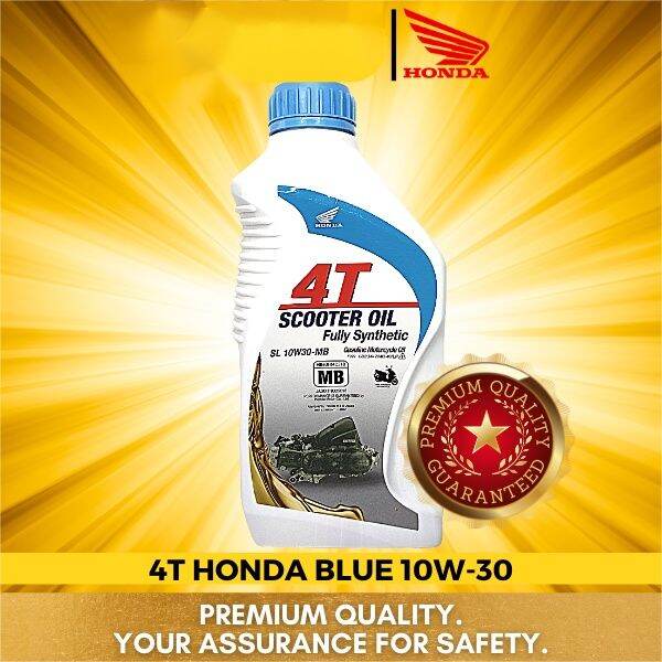 HONDA MOTORCYCLE OIL 1L 4T 10W30 SJ 40 MA Good quality Lazada PH