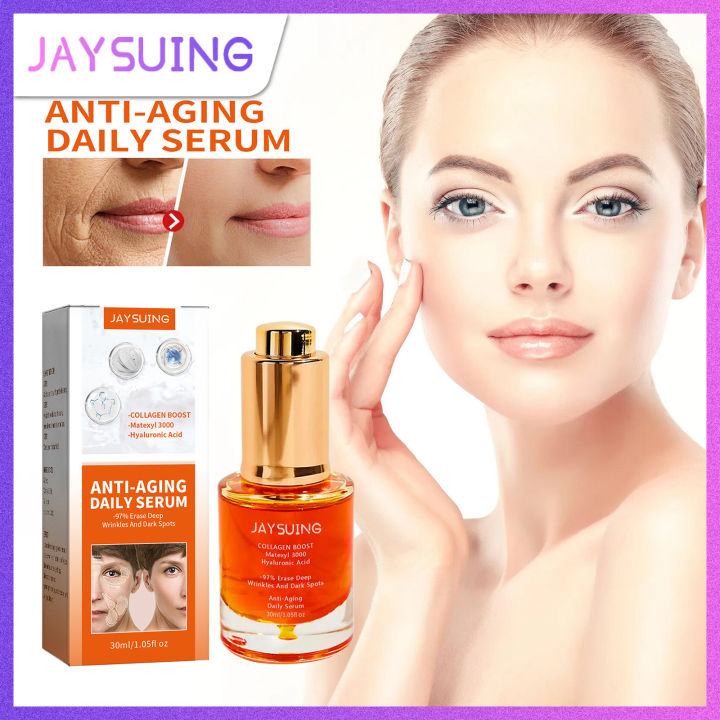 Jaysuing Collagen Anti-aging Serum Deeply Remove Wrinkles Dark Spots ...