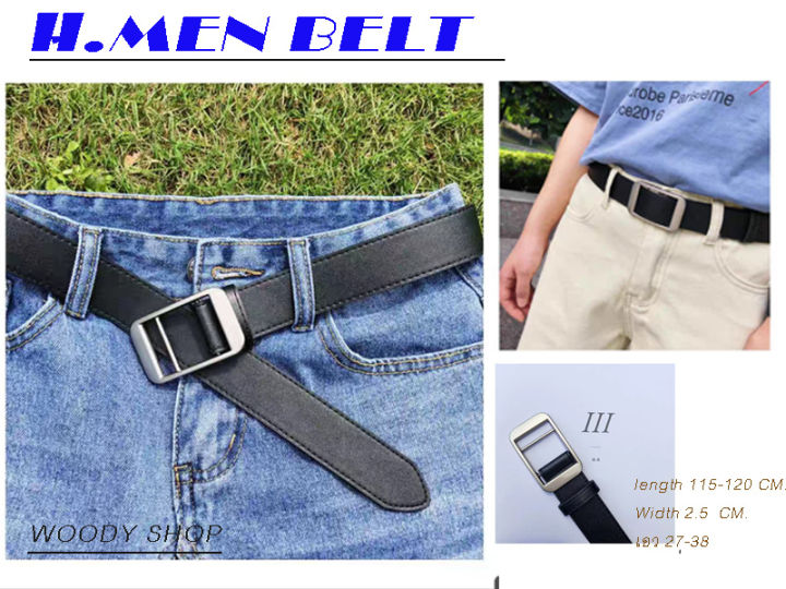 เข็มขัด-เข็มขัดหนัง-เข็มขัดผู้ชาย-หัวอัลลอยด์รไม่เป็นสนิม-m-men-belt-พร้อมส่งทันทีจากไทย