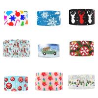 Christmas Grosgrain Ribbon Fabric Gift Wrapping DIY Sewing Wrapping Art Sewing Bow-knot Crafts Home Packing 5Yc19249 Gift Wrapping  Bags