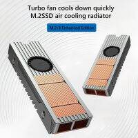 TEUCER Cooling Heatsink PCIE NVMe NGFF M.2 SSD Heatsink Aluminum Alloy Solid State Hard Disk Heatsink 3 Pin Computer Accessories Heatsinks