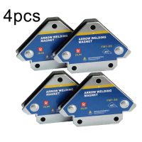 4pcs 28LBS Magnetic Welding Holders 45/90/135 Degree Multi-angle Solder Arrow Magnet Weld Fixer Positioner Weld Holders