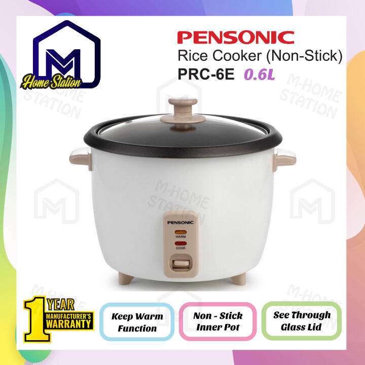 Pensonic 0.6L NonStick Mini Rice Cooker ( PRC6E / PRC6E ) Periuk Nasi
