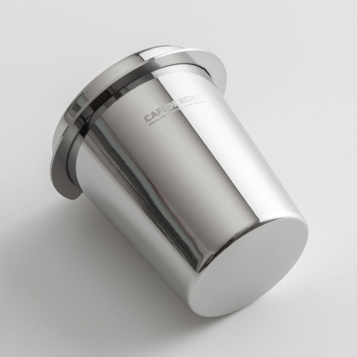 CAFEDEKONA stainless steel Dosing cup coffee sniffing mug powder feeder fit 57mm espresso machine portafilter grinder assistant