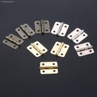 ◄✁✎ 10Pcs 18x16mm Door Cabinet Luggage Hinges Jewelry Wooden Box Furniture Decoration Hinges with Screws Antique Bronze/Silver/Gold