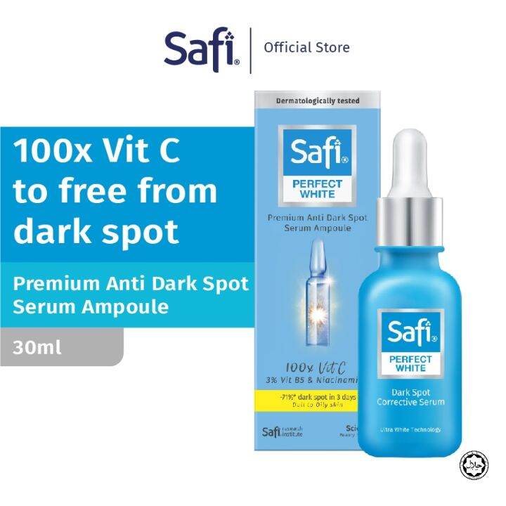 new SAFI Perfect White Premium Anti Dark Spot Serum Ampoule 30ML 100x