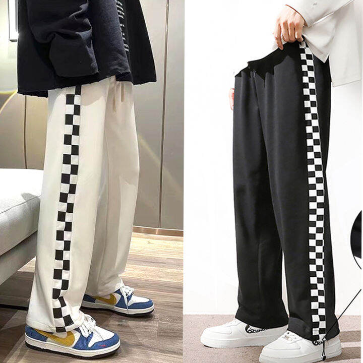 Quần jogger chun ống trơn dáng rộng unisex thời trang hàn quốc/ Quần thun  trơn nam nữ ống rộng bo gấu_ranstore | Shopee Việt Nam