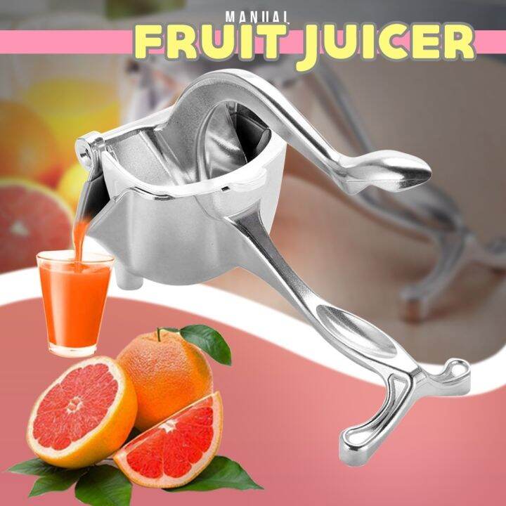 Manual Fruit Juicer/Squeezer Heavy Duty Handhold Press Fruit Manual