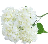 【cw】Hydrangea Silk Flowers Pink Hydrangea Artificial Flowers Fake Bouquet Flower Arrangements for Home Wedding Centerpieces Decor ！