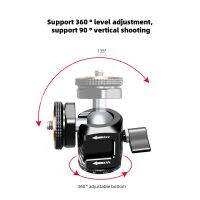 DF-8067S DIGITALFOTO DF-8067S 3 Cold Shoe Mount Ball Head