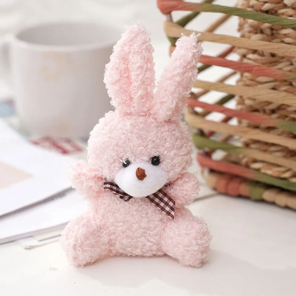 Bunny Rabbit Doll Keychain Fashion, Rabbit Doll Keyring