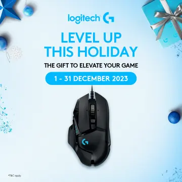 Logitech G502 Hero High Performance Wired Gaming Mouse, Hero 25K Sensor,  25,600 DPI, RGB, Adjustable Weights, 11 Programmable Buttons, On-Board