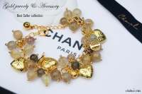 ManeeNopparut มณีณพรัช ข้อมือไหมทอง (Golden Rutile Quartz)  รุ่น ST0064