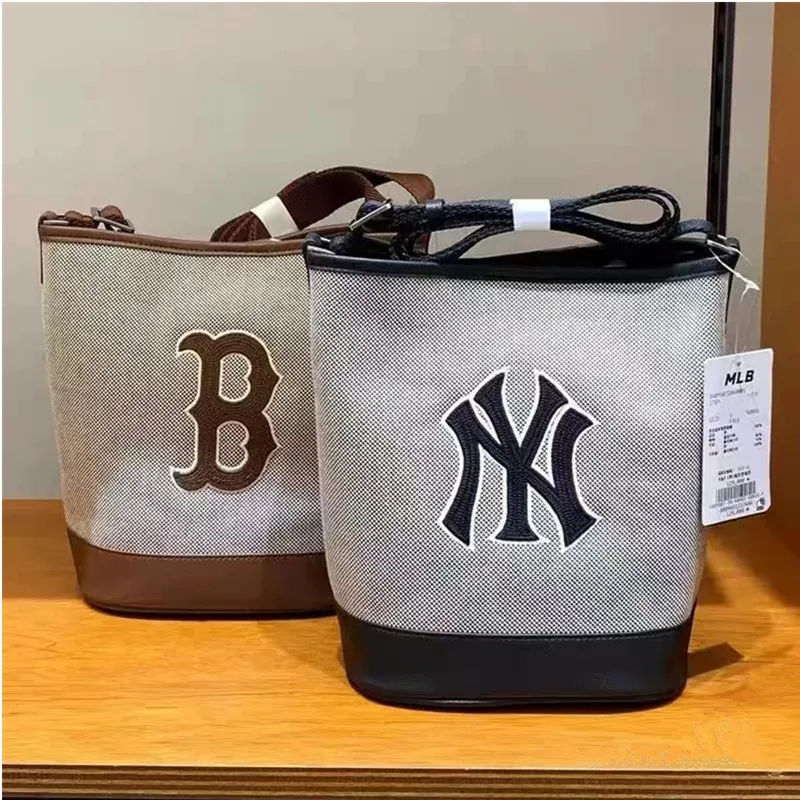 14009 MLB Premium Canvas Bucket Bag NY Yankees