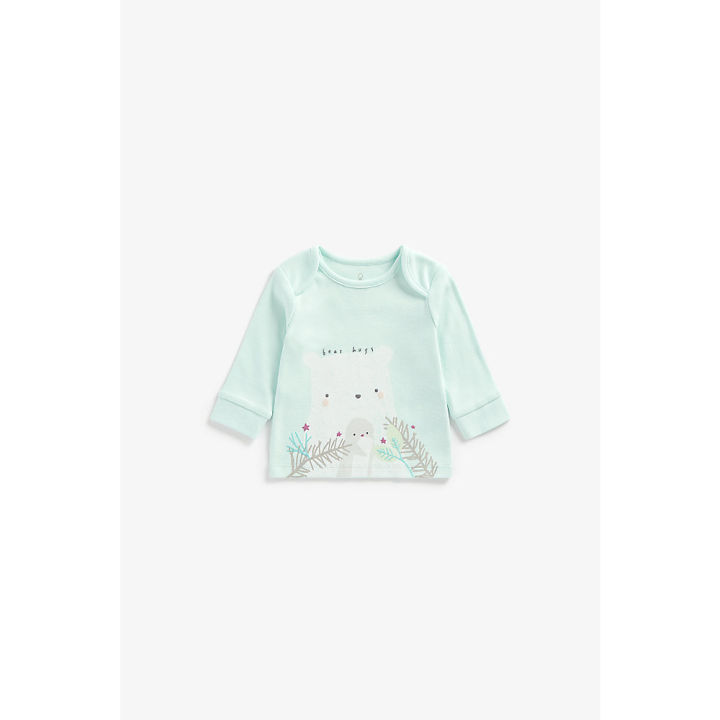 ชุดนอนเด็กเล็ก-mothercare-winter-friends-pyjamas-2-pack-zc324