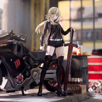 ZZOOI 23cm Anime Fate Stay Night Figure Casual Clothes Saber PVC Action Figure Collectible Model Toys Kid Gift