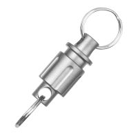 1 Piece Titanium Quick Release Keychain Detachable Double-End Swivel Key Chain Connector Kit Titanium Alloy