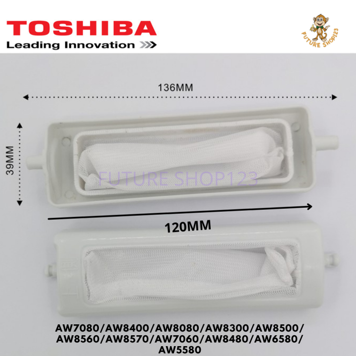 TOSHIBA WASHING MACHINE FILTER BAG AW7080/AW8400/AW8080/AW8300/AW8500