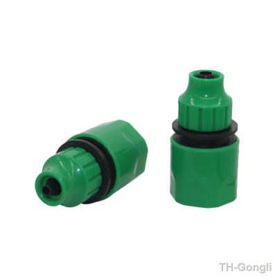 【hot】✈❏  1/4 Inch3/8 Inch Hose Connectors Agriculture Garden Coupling Irrigation Pipe Fittings 2 Pcs