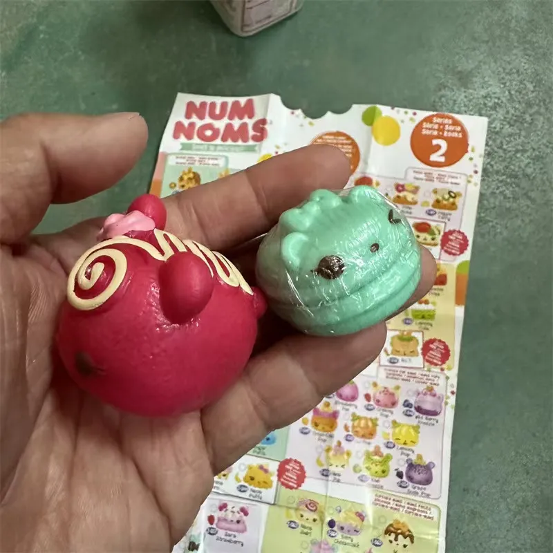 Original Num Noms Slime So Delicious Surprise Cashier Jar Plush Doll Shiny  Fragrance Ring Girl Family