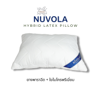 NUVOLA หมอนยางพาราไฮบริด ผสมผสานสองเท็กเจอร์ เพื่อการซัพพอร์ตที่ดีเยี่ยมและสัมผัสที่นุ่มสบาย