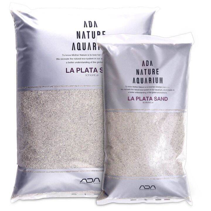 ADA La Plata Sand 8KG Natural Bright Aquarium River Sand Aquascape Aquascaping [Authorized ADA