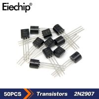 50PCS 2N2907 PNP ทรานซิสเตอร์ 60V 800MA TO-92 Triode ใหม่ต้นฉบับจัดส่งฟรี