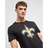 เสื้อยืด พิมพ์ลายโลโก้ฟุตบอล Orleans Saints Team Badge แฟชั่นสําหรับผู้ชาย