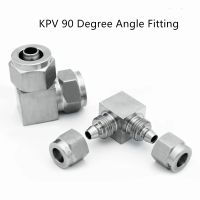 KPV Quick Torsion Joint Metal Pneumatic Joint OD 4 6 8 10 12 14 16MM Hose Elbow Fitting Quick Air PV Joint