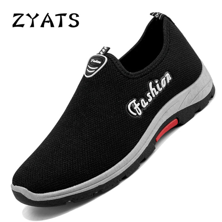 zyats-รองเท้ากีฬาลำลองสำหรับผู้ชาย-รองเท้าเดินป่ารองเท้ากีฬารองเท้าขับขี่ที่สะดวกสบายรองเท้าลำลองน้ำหนักเบา