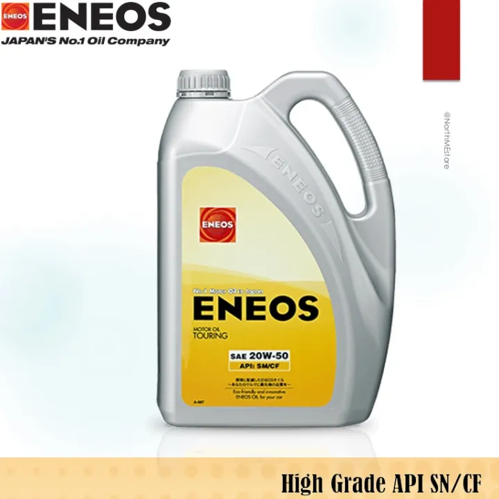 ENEOS TOURING SN/CF 20W50 MINERAL ENGINE OIL 4L JAPAN Lazada