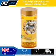 CHÍNH HÃNG Tinh dầu tỏi Garlic Oil 3000mg Spring Leaf 365 viên - HÀNG ÚC