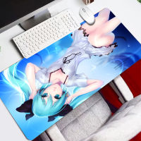 Vocaloid Japanese Anime Gaming Mousepads Mouse Pad Fashion Cute Laptop XXL Computer Mouse Mat 800x300mm Mousepad HD Large XL Gamer Desk Keyboard Play Mats Locking Edge