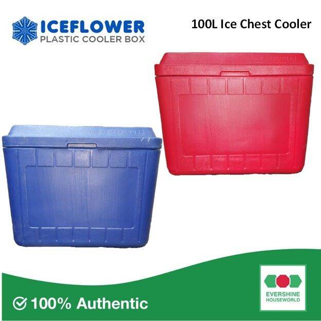 ICEFLOWER 4 CASER 100 LITERS ADVERTISING ICE CHEST COOLER BOX (BULKY
