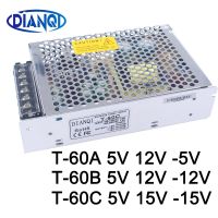 T-60C 5V5A 15V2A -15V0เอาท์พุตสามทาง5A T-60A 5V 12V -5V Ac เป็น Dc T-60B 5V5A 12V0.5A 12V2.5A