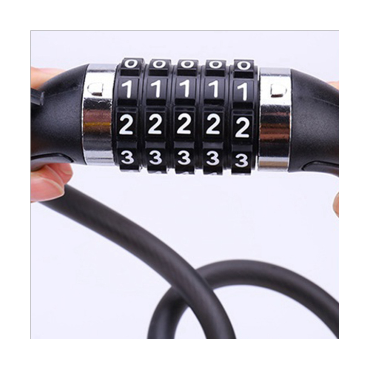 bicycle-lock-five-digit-code-locks-mountain-bike-road-bike-wire-steel-cable-lock-anti-theft-ring-bicycle-accessories