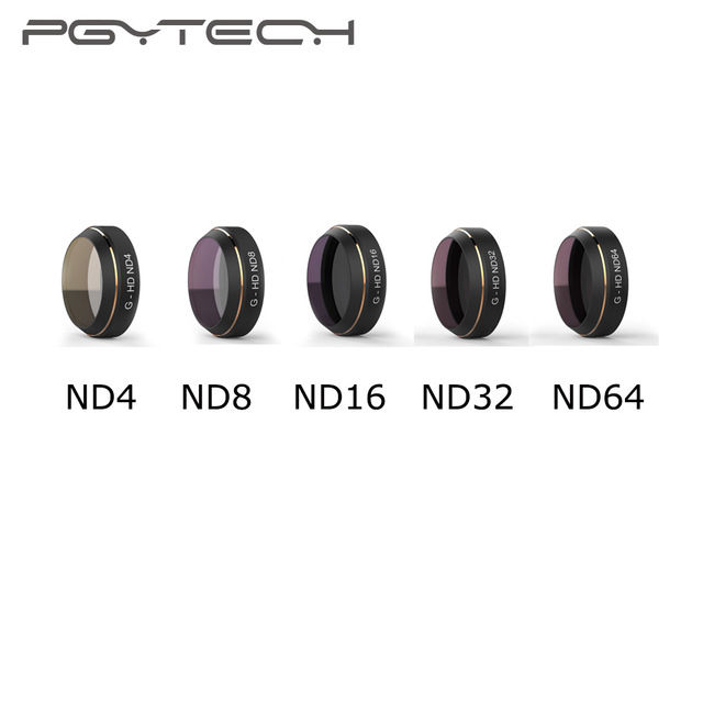 pgytech-mavic-pro-nd48163264ตัวกรองสำหรับ-dji-mavic-pro-กล้องเลนส์กรอง-hd-เคลือบหลายชั้นลดเลนส์-cama