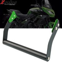 Motorcycle Accessories CNC Mobile Phone Holder For KAWASAKI Versys 650 KLE650 Versys650 2015 2016 2017 2018 2019 Bicycle Stand