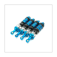 4Pcs Metal Oil Shock Absorber Front and Rear Oil Shock Absorber Shock Absorber for MJX H16 16207 16208 16209 16210 1/16 RC Car Upgrades Parts 2