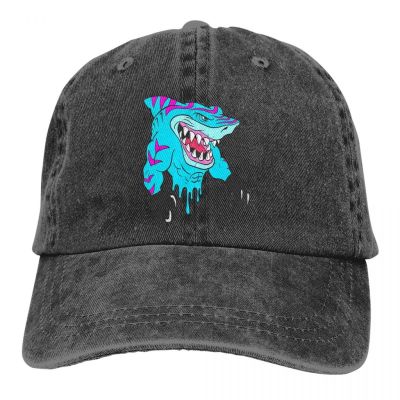 2023 New Fashion  Street Sharks Jab Science Cartoon Hat Peaked Cap Drippy Streex Personalized Visor Protection Hats，Contact the seller for personalized customization of the logo